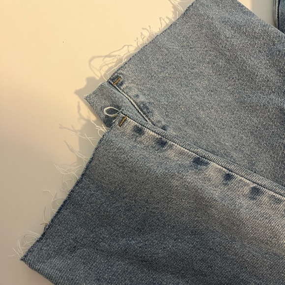 PACSUN HIGHRISE STRAIGHT LEG JEANS. - Picture 6 of 6